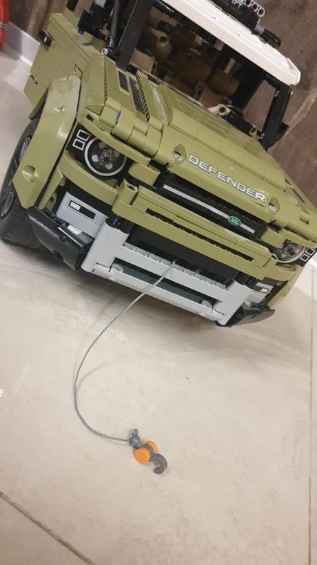 Lego technic 42110  - land rover defender top stav, 