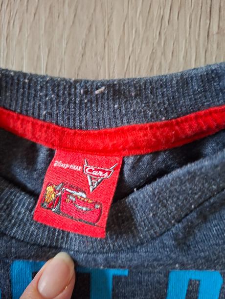 Modro-šedé tričko cars, 98