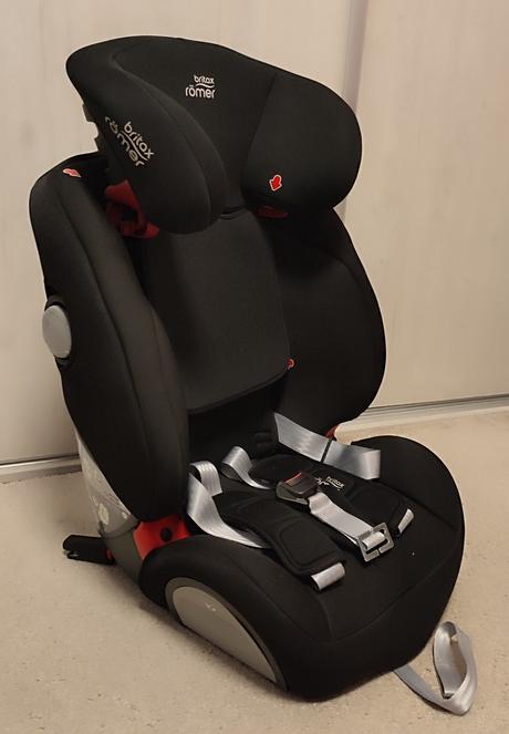 Detská autosedača -britax römer evolva 123 + poťah, britax