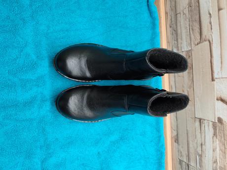 Rieker 38 - dámske zateplené čierne členkové topán, rieker,38