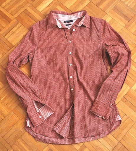Dámska košeľová blúzka tommy hilfiger s - m, tommy hilfiger,s