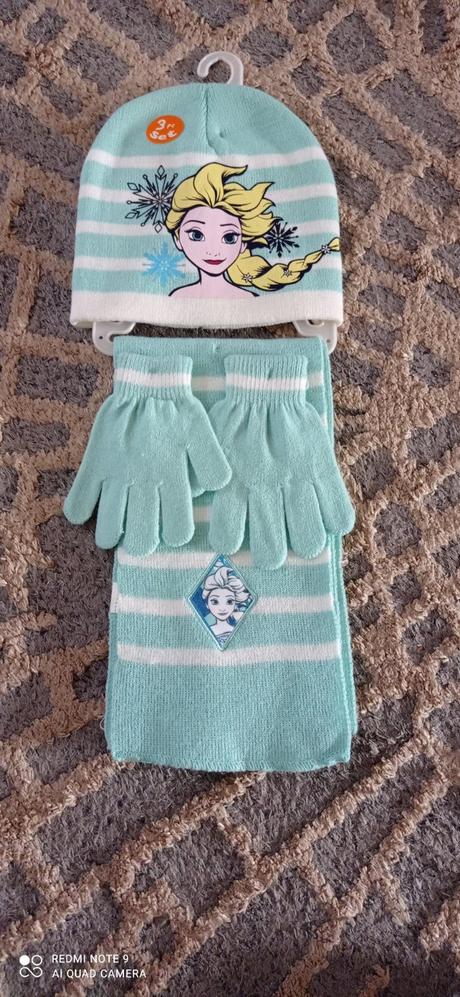 Frozen set(čiapka,šal,rukavice), disney,110