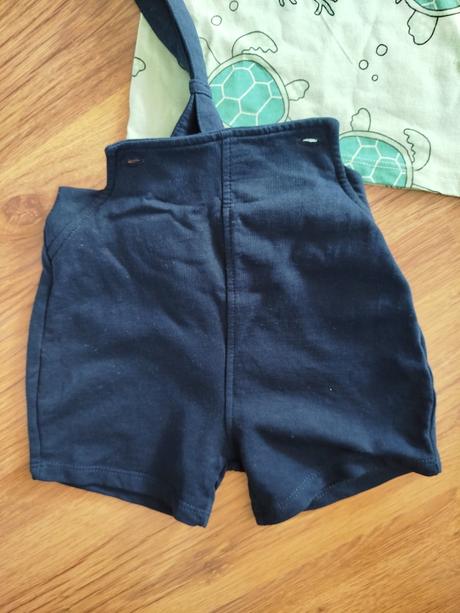 Lindex kraťasy na traky a triko, lindex,74
