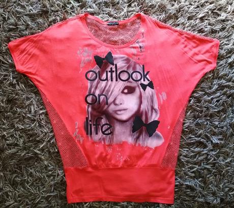 Tričko s netopierími rukávmi, m