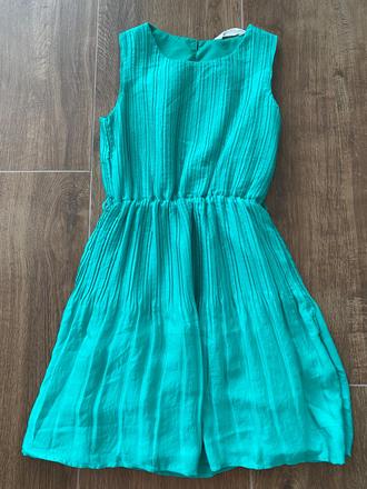 Zelené saty, h&m,164