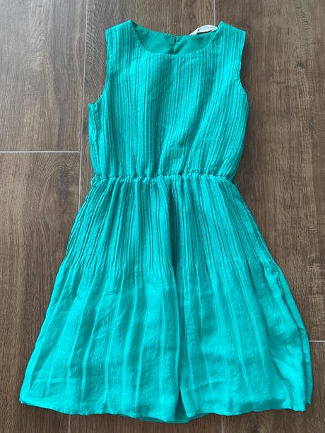 Zelené saty, h&m,164