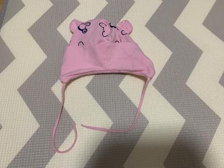 Prechodná čiapočka s uškami ružová zn. rada, rada,52