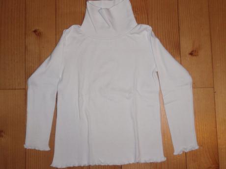 Biely rolák - nenosený pre 2-3r, palomino,98