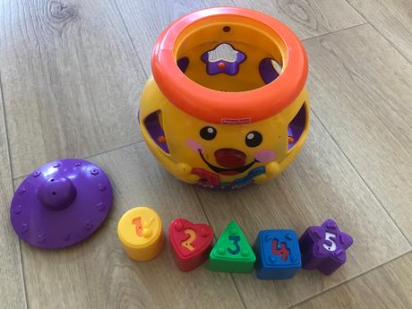 Hrniec fisherprice tvary a cisla, 