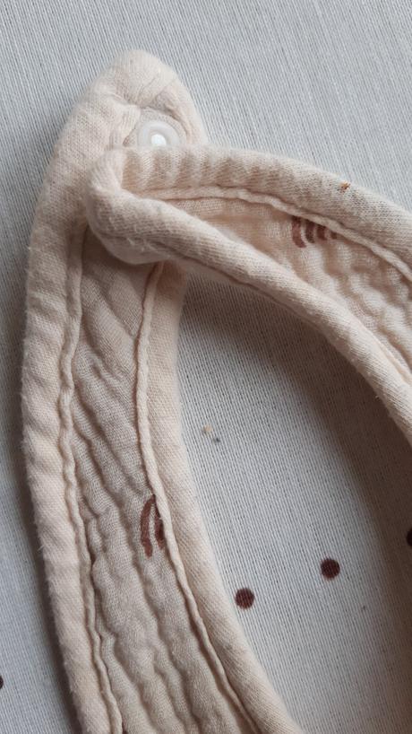 Silikónový a bavlnený  podbradník, 