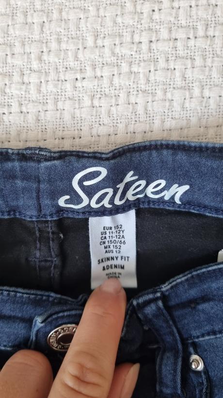 Dievčenské rifle 152 11-12 rokov, 152