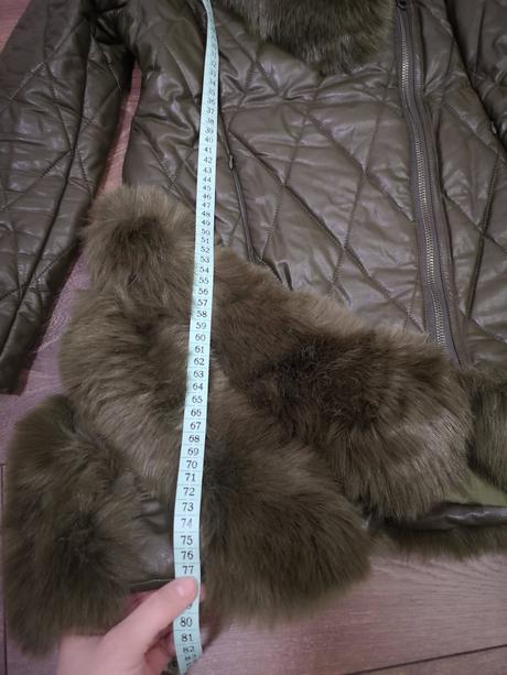 Koženková zimná bunda, m