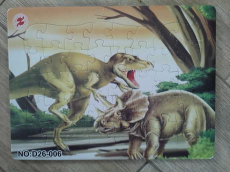 Puzzle dinosaury, 