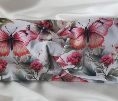 Čelenka úpletová, twist- vpredu prekrížená, 