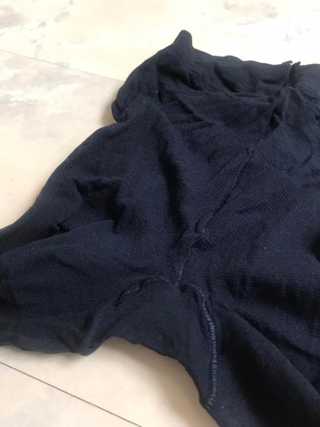 Jemné tmavomodré nylonky, bellinda,m