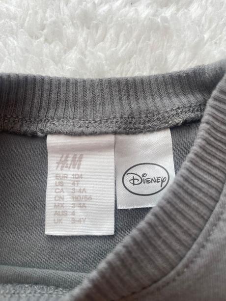 Mickeymouse letny overal h&m, h&m,104