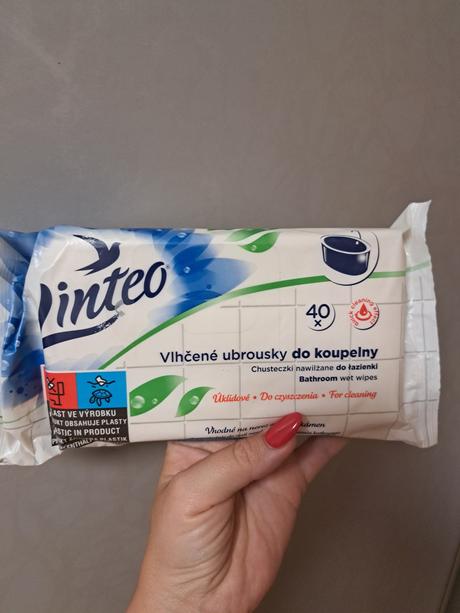 Linteo vlhčené čistiace obrúsky, 