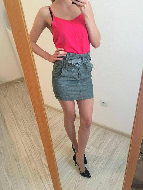 Dámska džínsová sukňa reserved, reserved,34