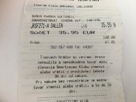 Softshell bunda 140/146, 146