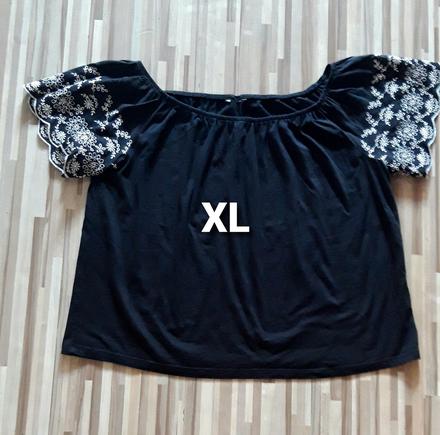 Tunika kratka cierna xl, xl