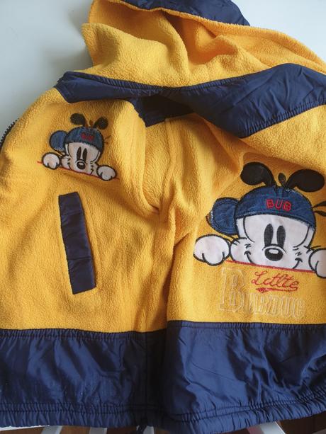 Obojstranná bunda 116/122, disney,116