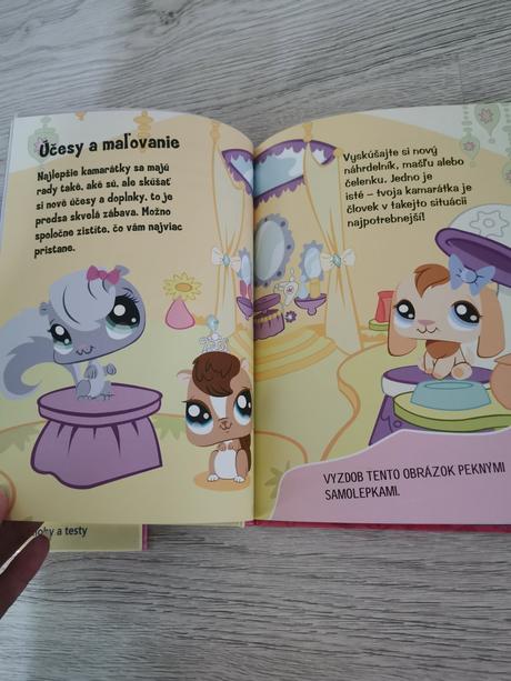 Kniha littlest petshop,