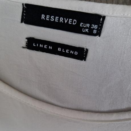 Reserved blúzka s prímesou ľanu, reserved,s