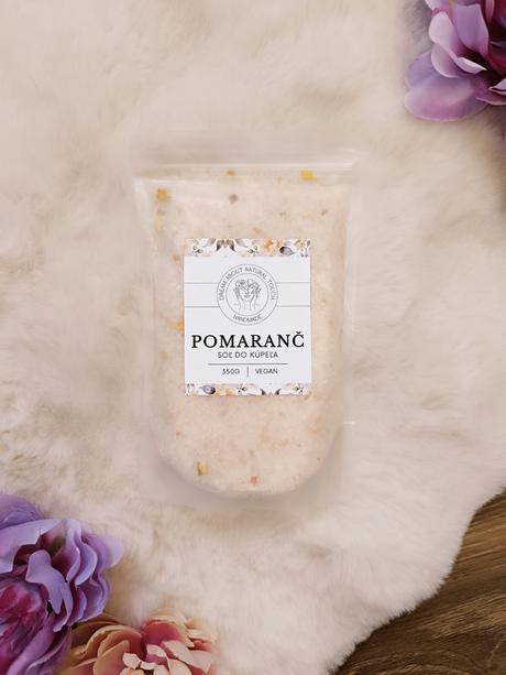 Soľ do kúpeľa - 350g/150g s esenciálnym olejom, 