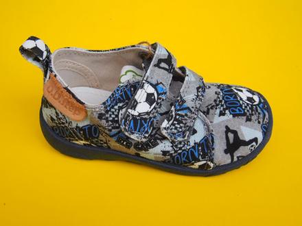 Detské plátenky-papučky ddstep c086 barefoot, d.d.step,20 - 25