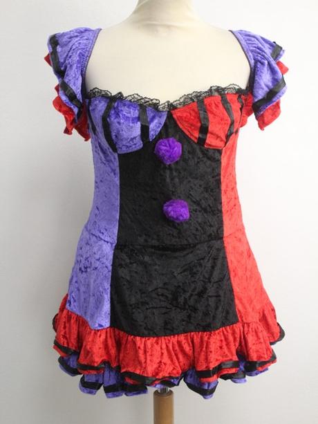 Bo bo klaunovské šaty veľ. m,