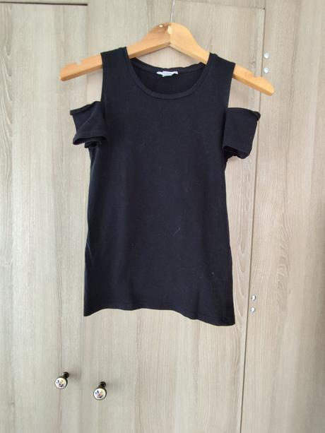 Tričko s odhaleným ramenom, amisu,xs