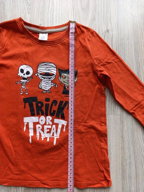 Chlapčenské halloween oranžové tričko, sinsay,116