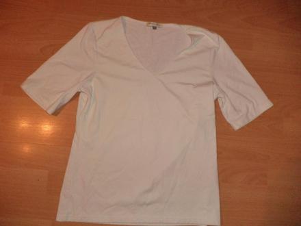 Biele tričko christian berg, l