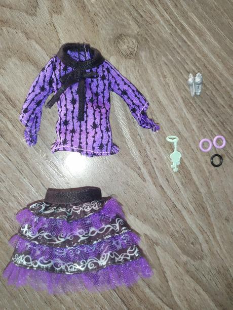 Monster high twyla basic oblecenie,