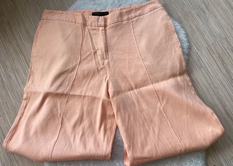 Broskynove siroke lanove nohavice next, next,44