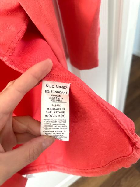 Koralová tunika s kapucňou  la pia, 