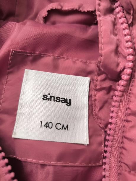 Dievčenská prechodná bundička, sinsay,140