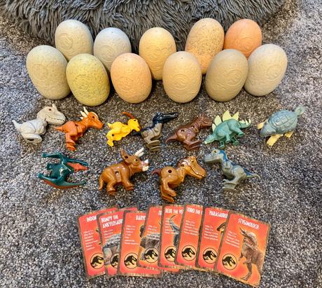 Zbierka dinosaurov vo vajickach, 