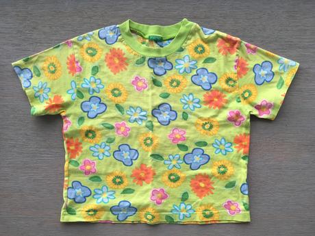 Farebne tricko, benetton,128