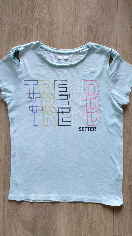 Dievčenské tričko s krátkym rukávom, veľ.146-152, 146