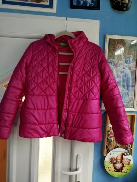 Bunda, darujem k nákupu, benetton,158