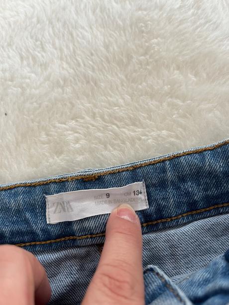 Denimová sukňa zara, zara,134
