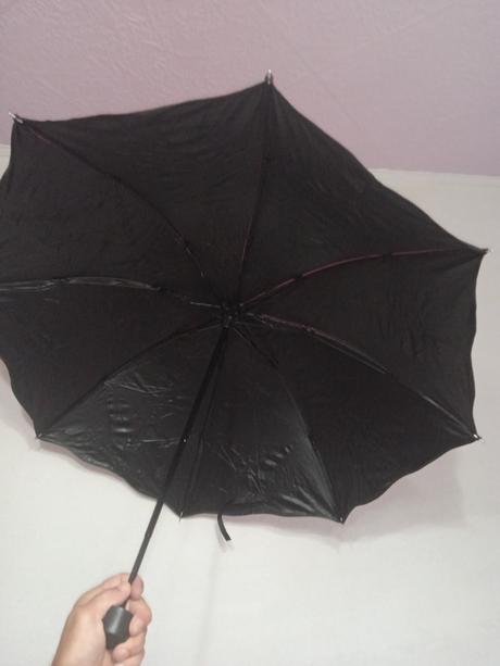 Dáždnik s kvetinovým vzorom,