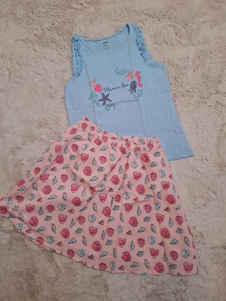 Sukňa+ tričko, sinsay,140