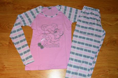 Dámske pyžamo bavlnené, l / m / s / xl / xs