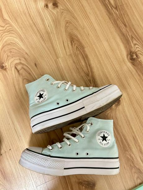 Converse tenisky na platforme mint 37,5 - 24 cm, converse,38