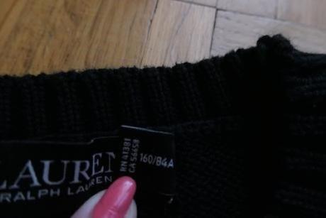 Ralph lauren dog original bavlneny ikonicky sveter, ralph lauren,m