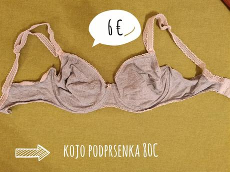 Kojo podprsenky / podprsenky na kojenie, 80c