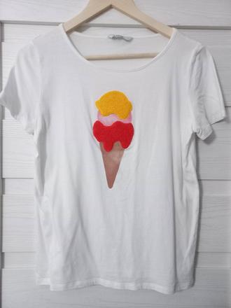 Tričko biele s, only,s