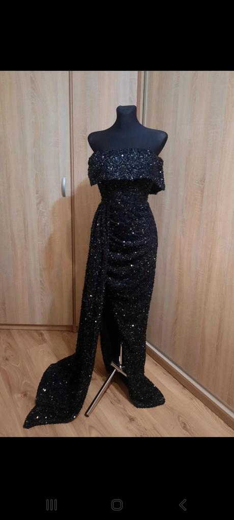 Elegantné spoločenské šaty nové, m